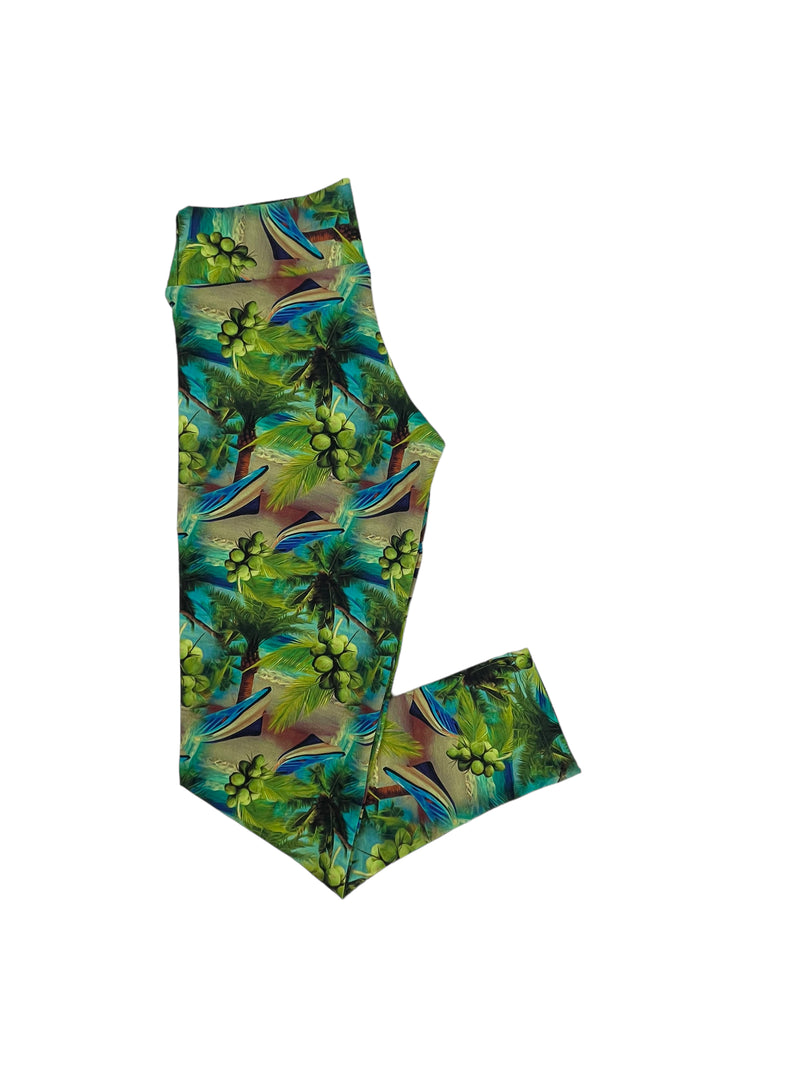 Surfing Pavones - Kids Leggings